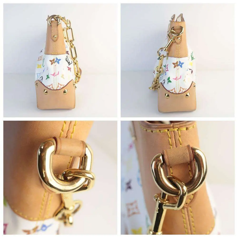 Louis Vuitton White Monogram Judy MM Bag - Image 4