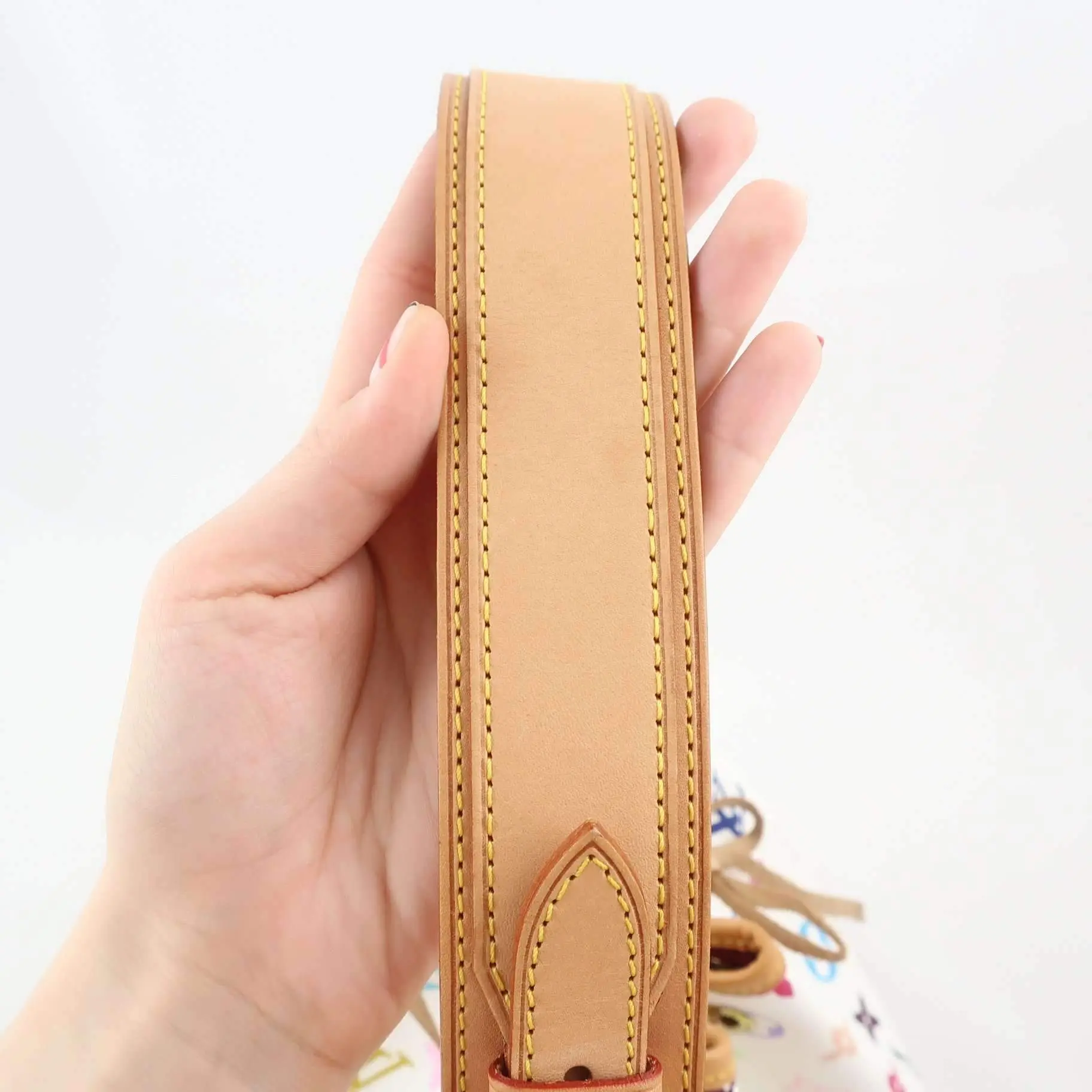 Louis Vuitton White Monogram Multicolor Petite Noe Bag - Image 15
