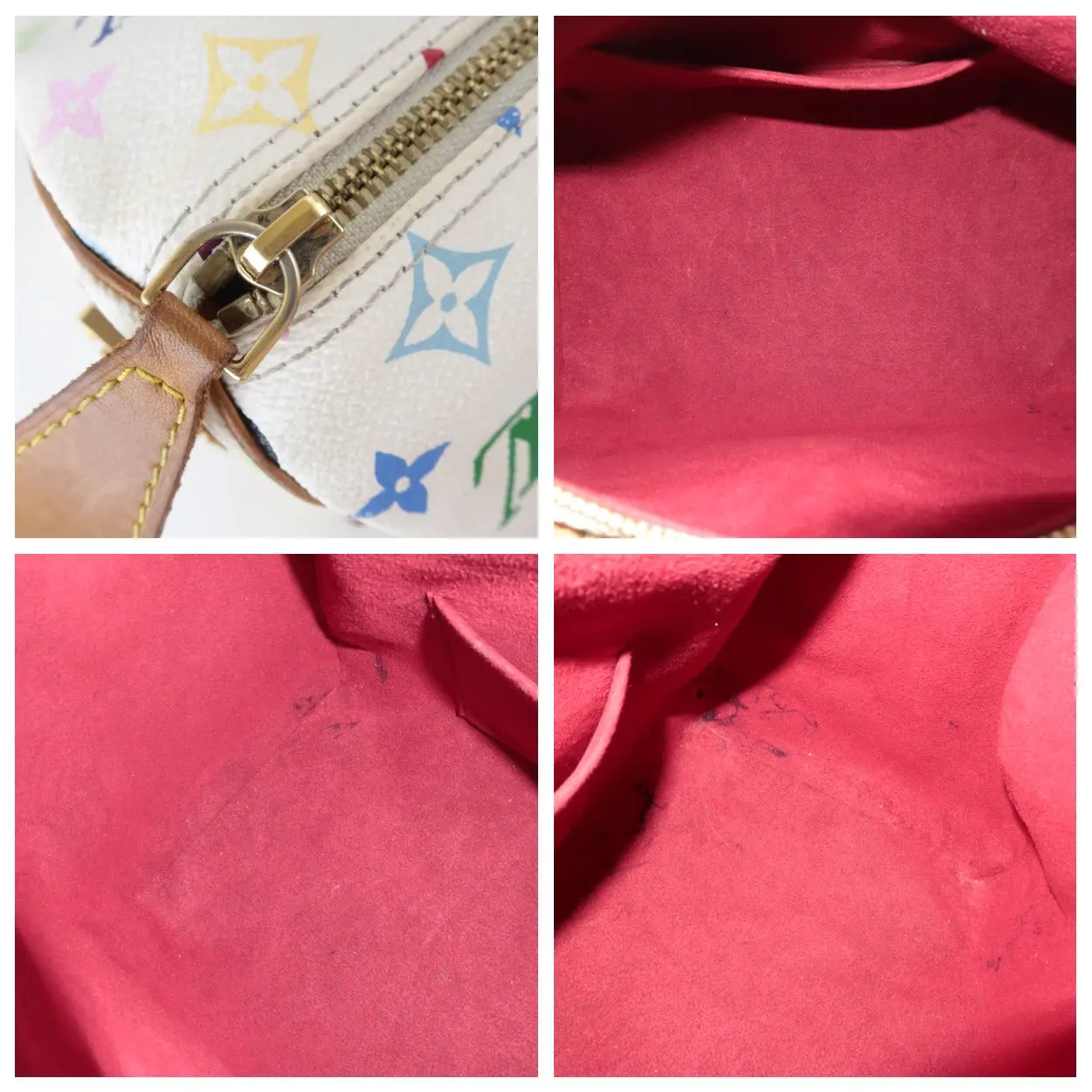Louis Vuitton White Monogram Multicolore Speedy 30 Bag - Image 10