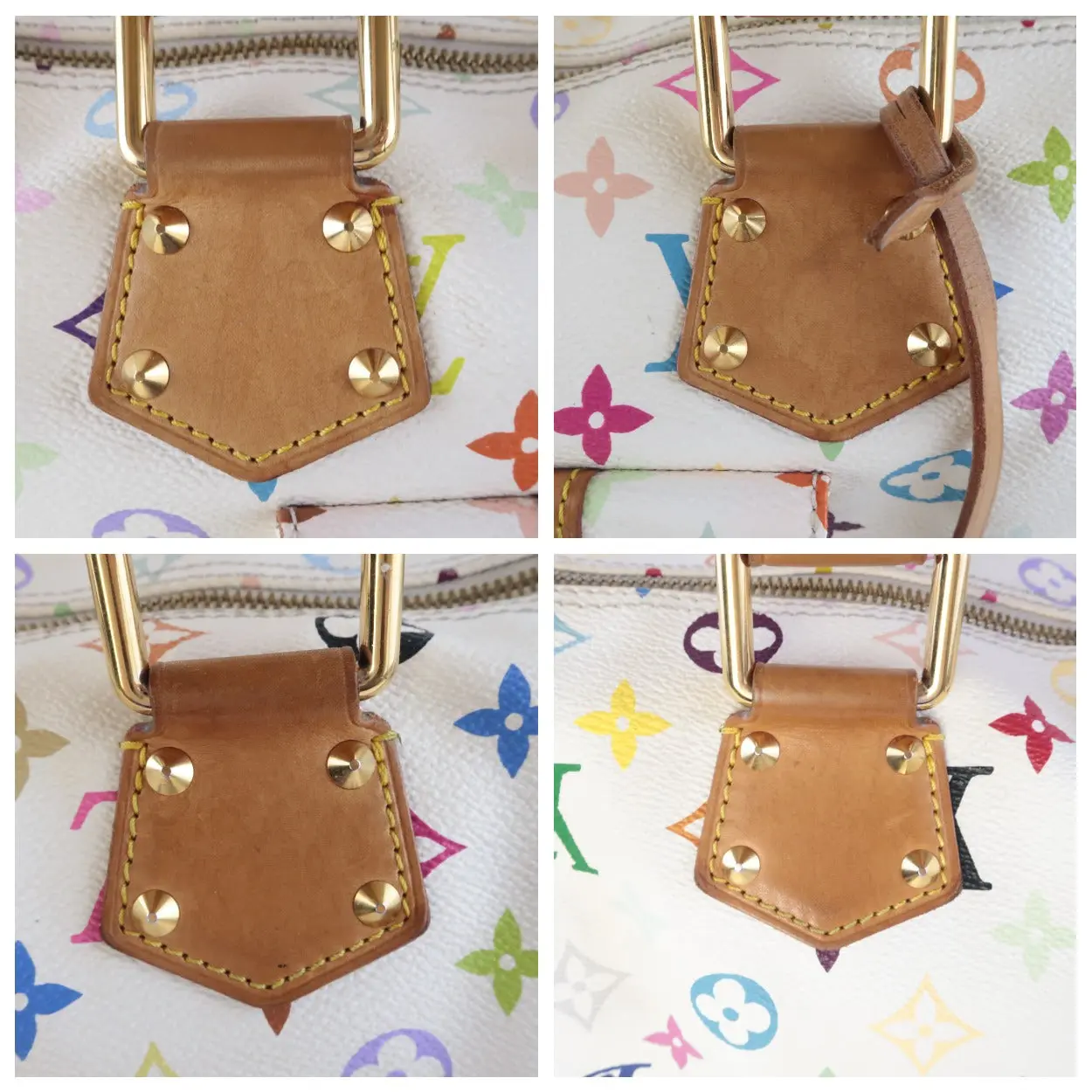 Louis Vuitton White Monogram Multicolore Speedy 30 Bag - Image 15