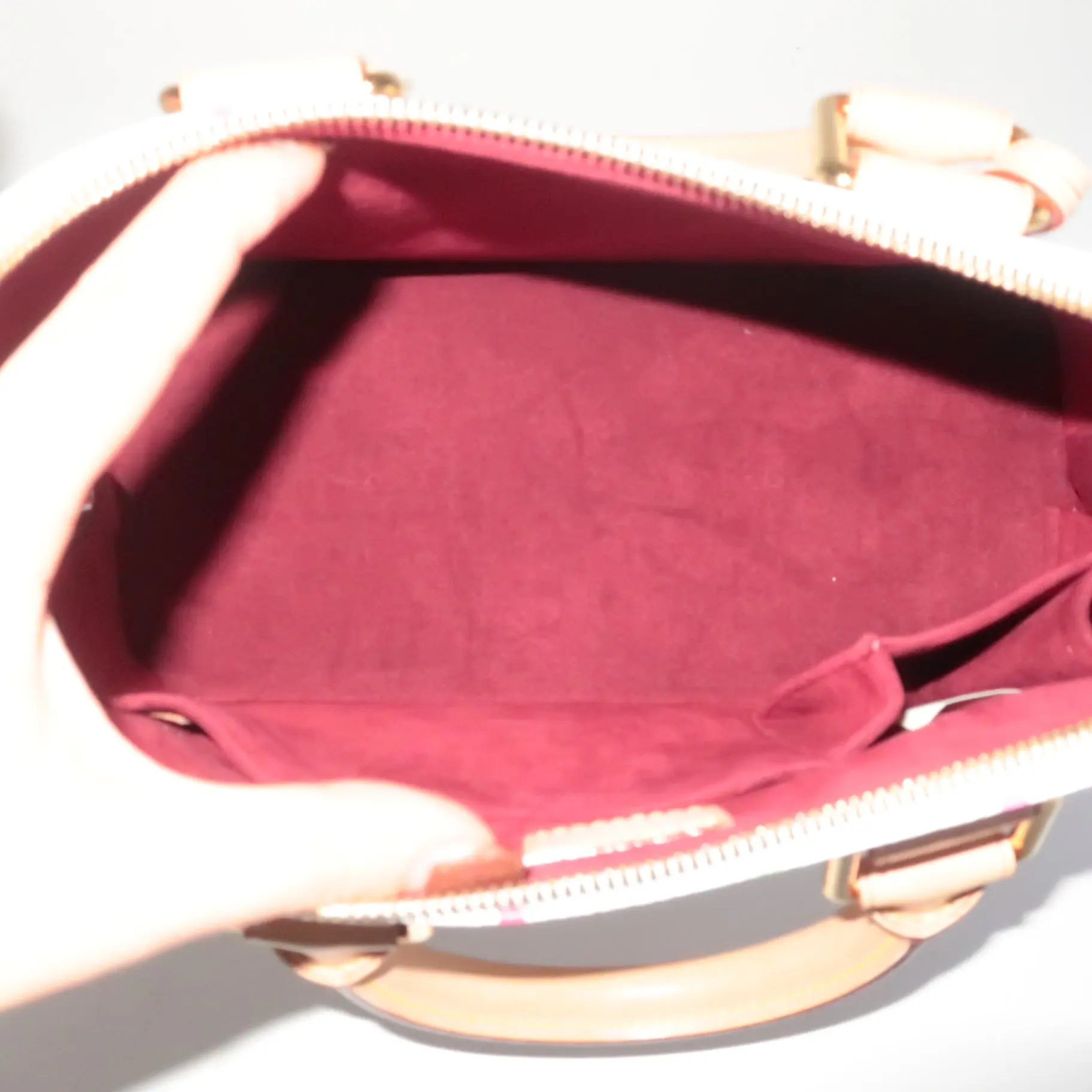 Louis Vuitton White Multicolore Alma PM Bag - Image 4