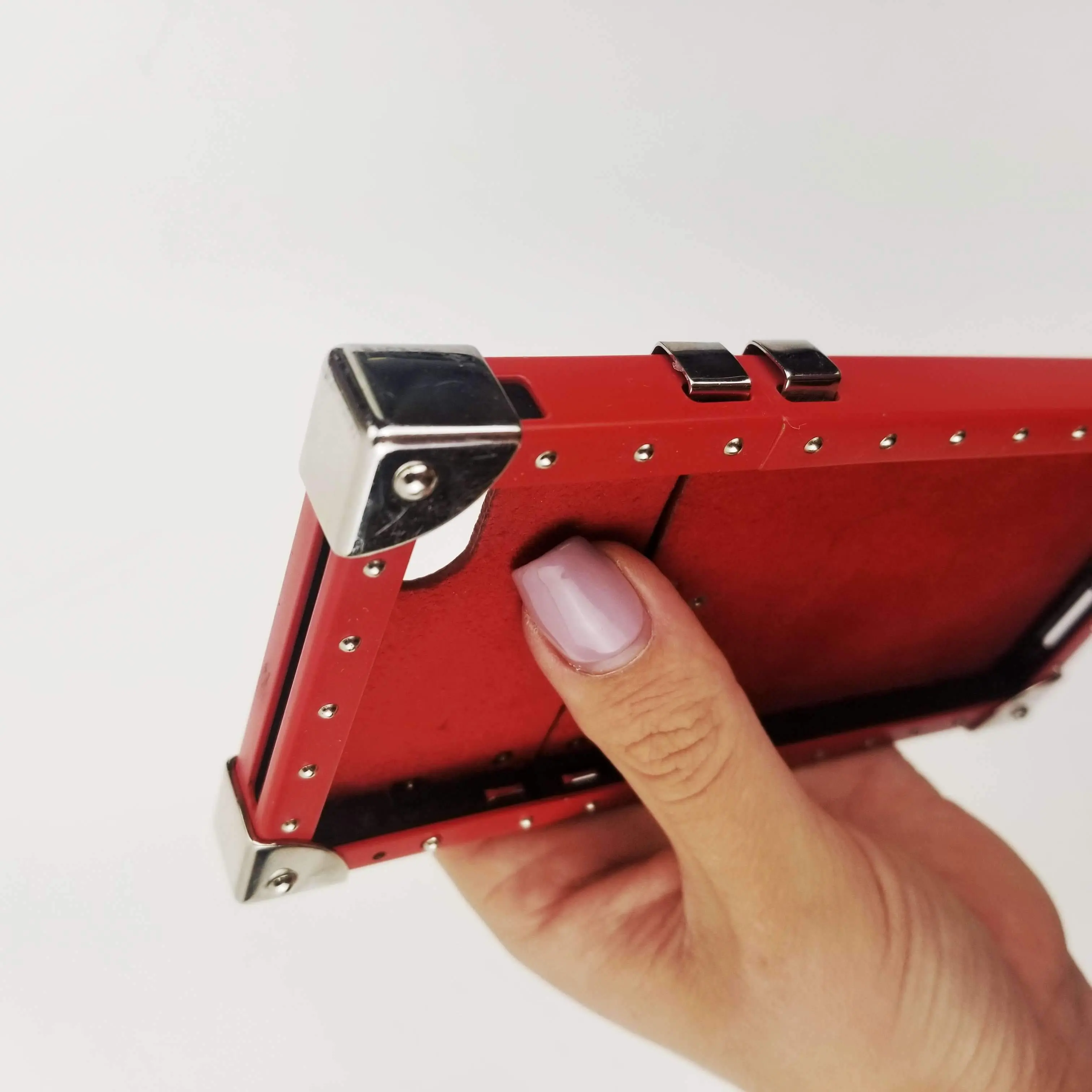 Louis Vuitton x Supreme Eye Trunk Red Case for iPhone 7/8 - Image 4