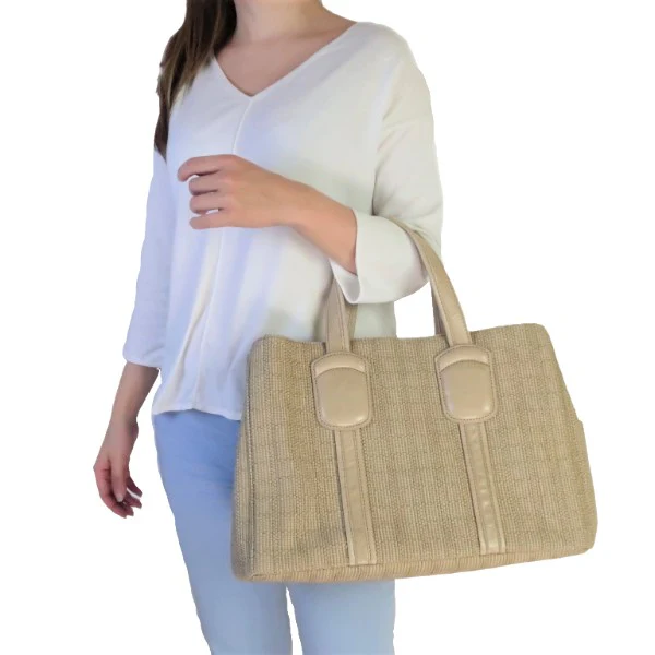 Max Mara Beige Weekend Bag