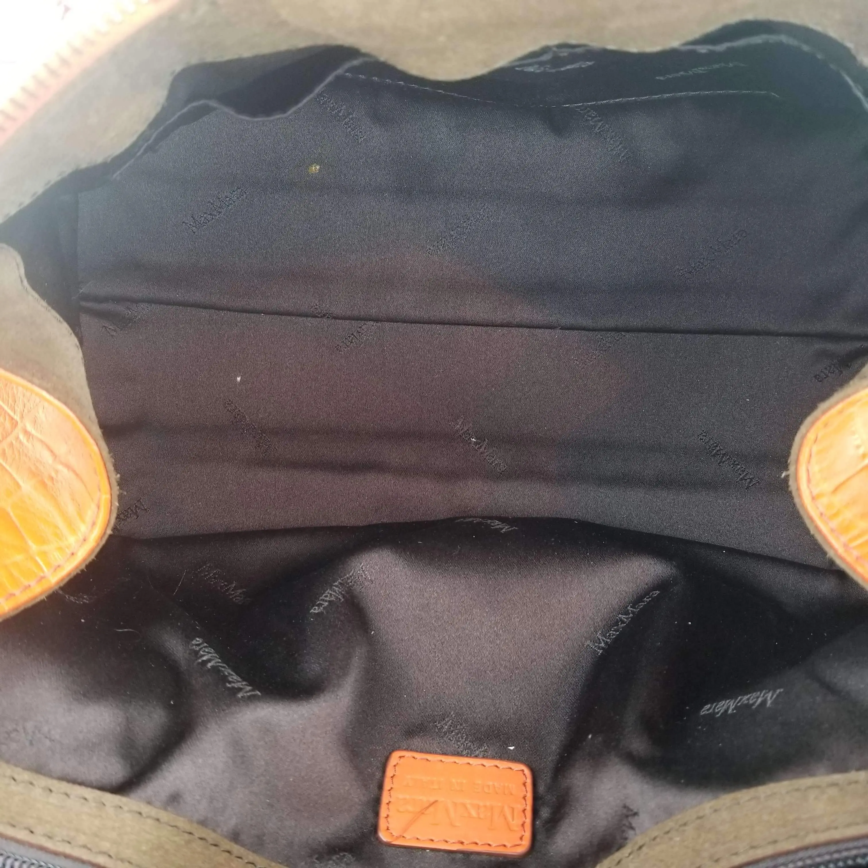 Max Mara Orange Margaux Tote Bag - Image 36