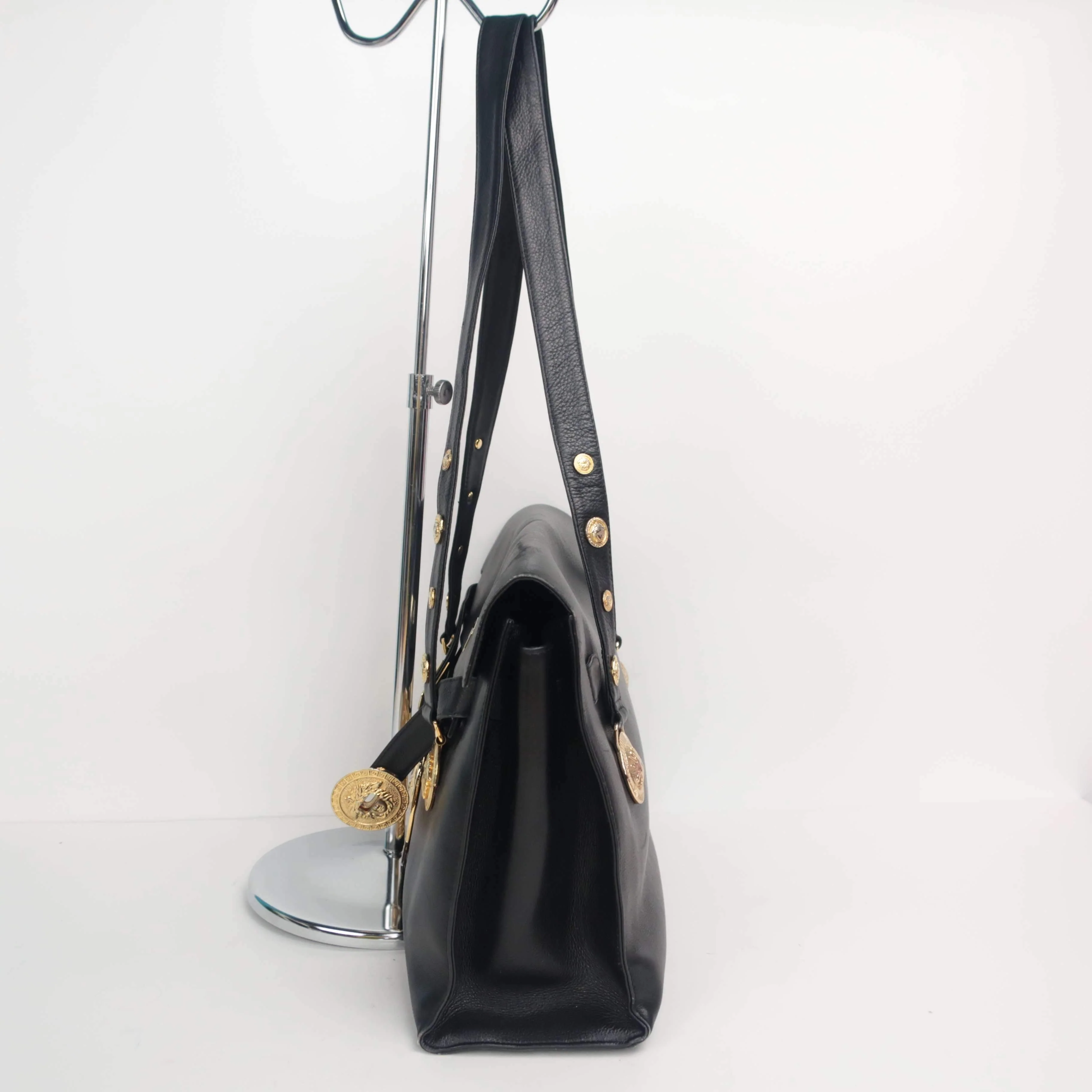 Versace Vintage Black Bag - Image 159