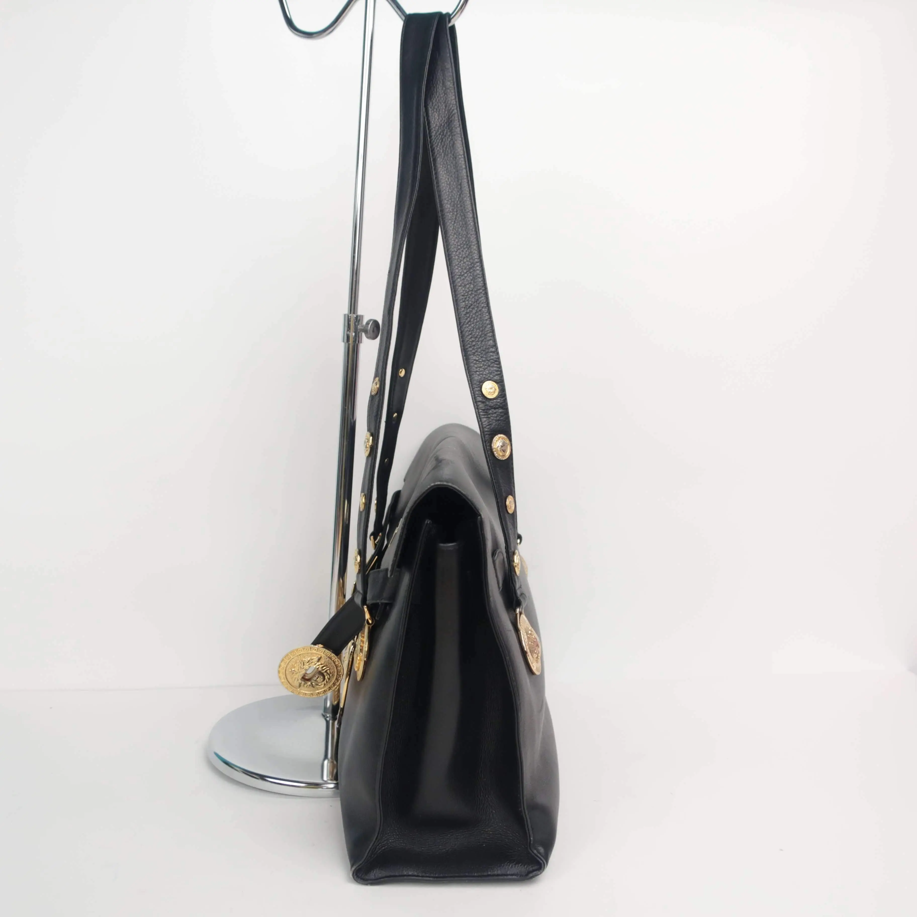 Versace Vintage Black Bag - Image 163