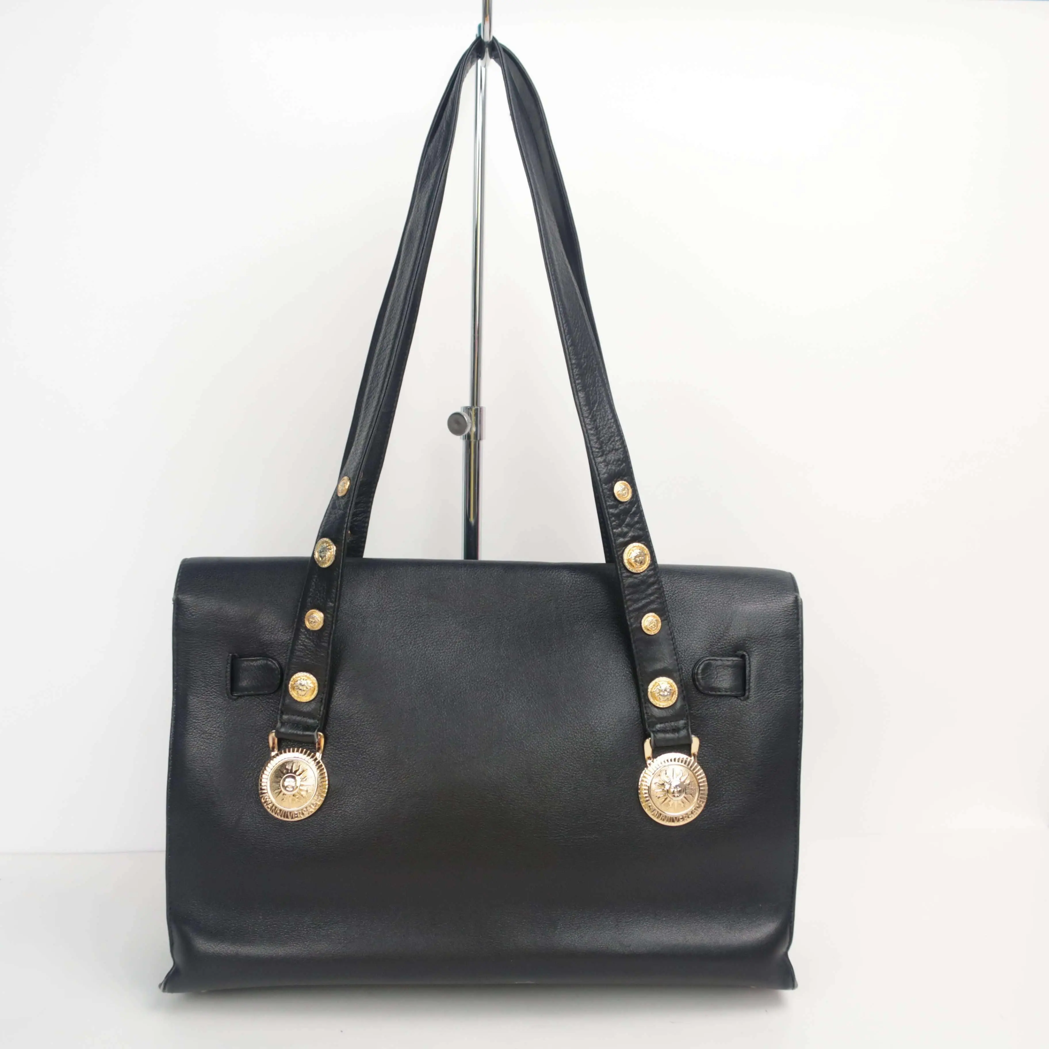 Versace Vintage Black Bag - Image 175