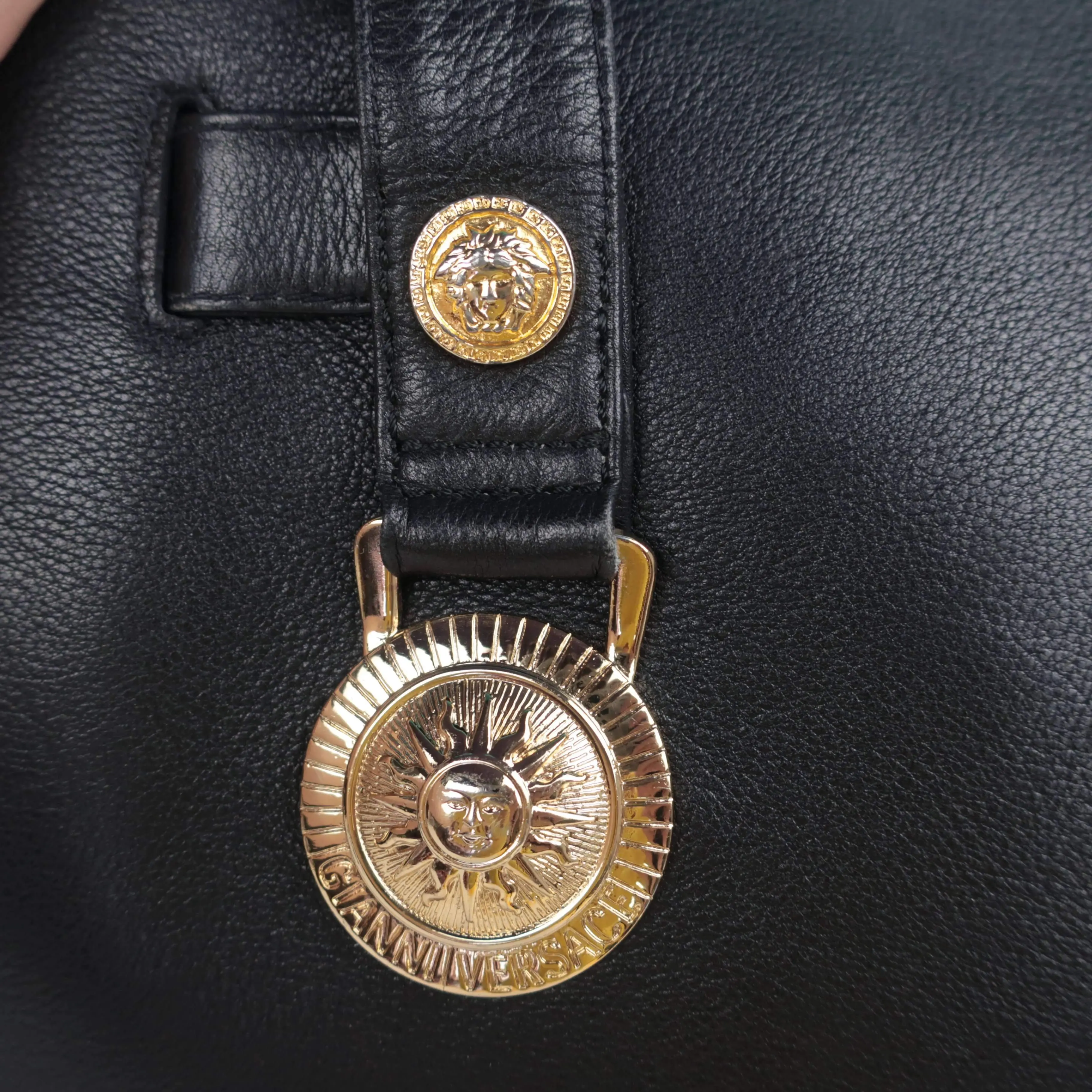 Versace Vintage Black Bag - Image 21
