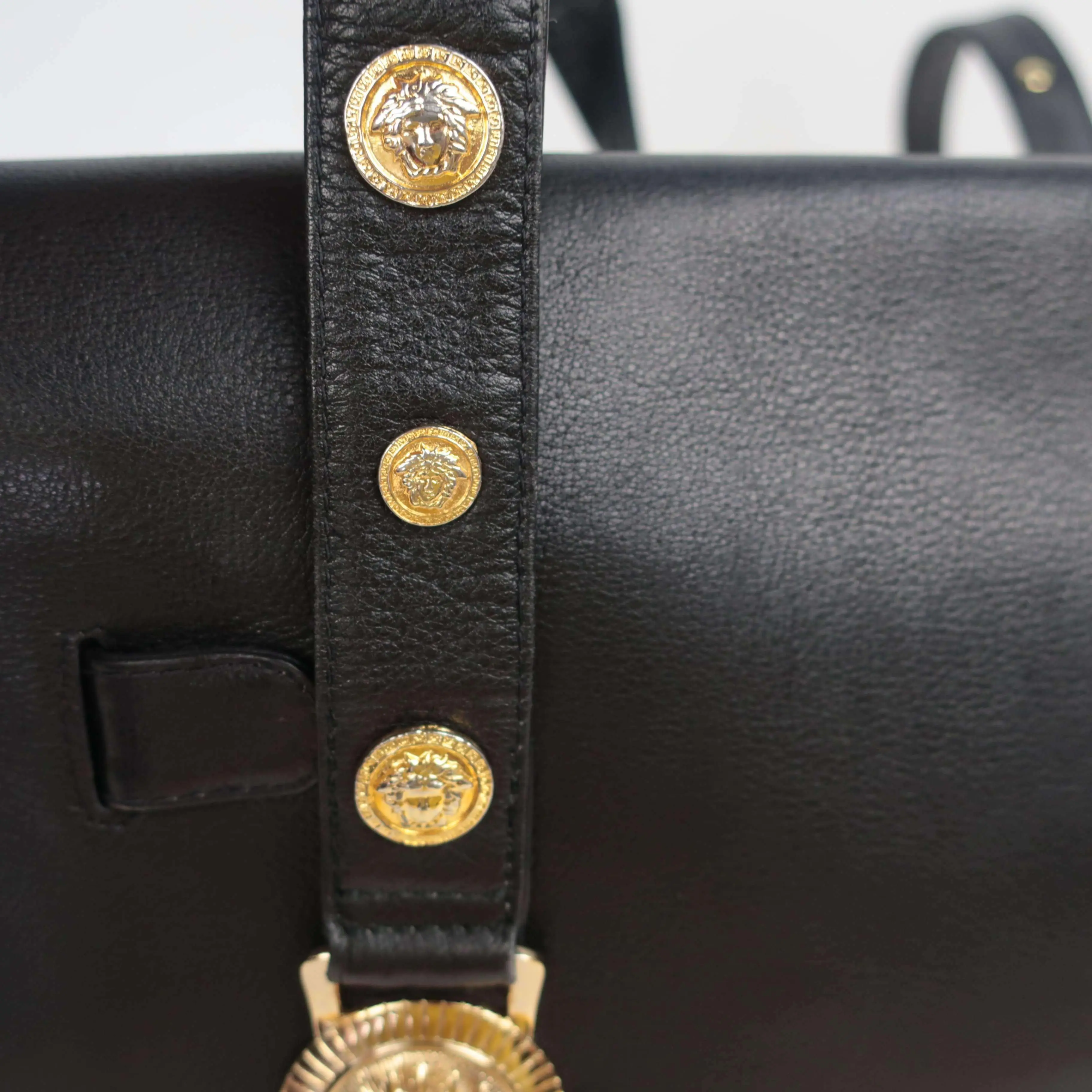 Versace Vintage Black Bag - Image 229