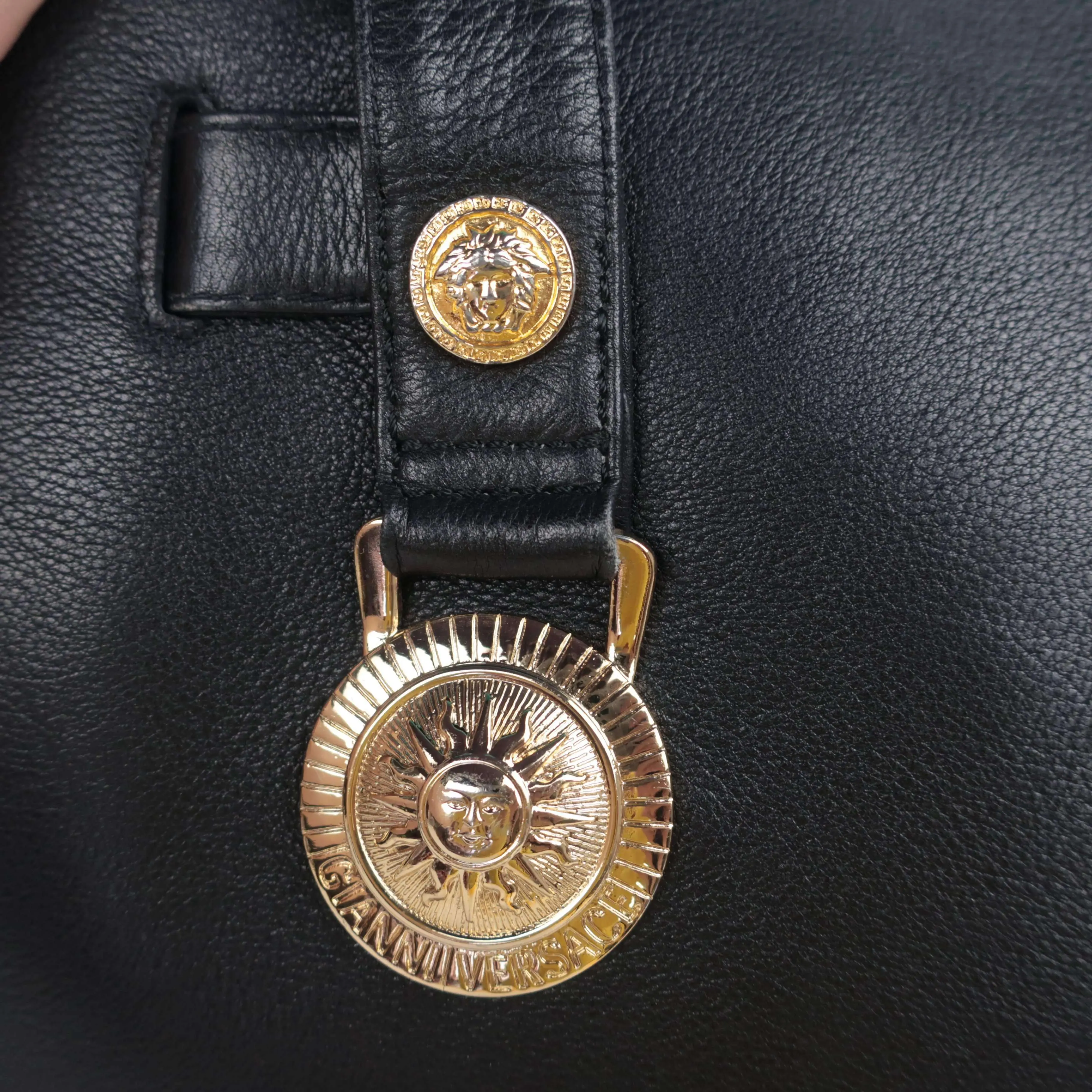 Versace Vintage Black Bag - Image 231