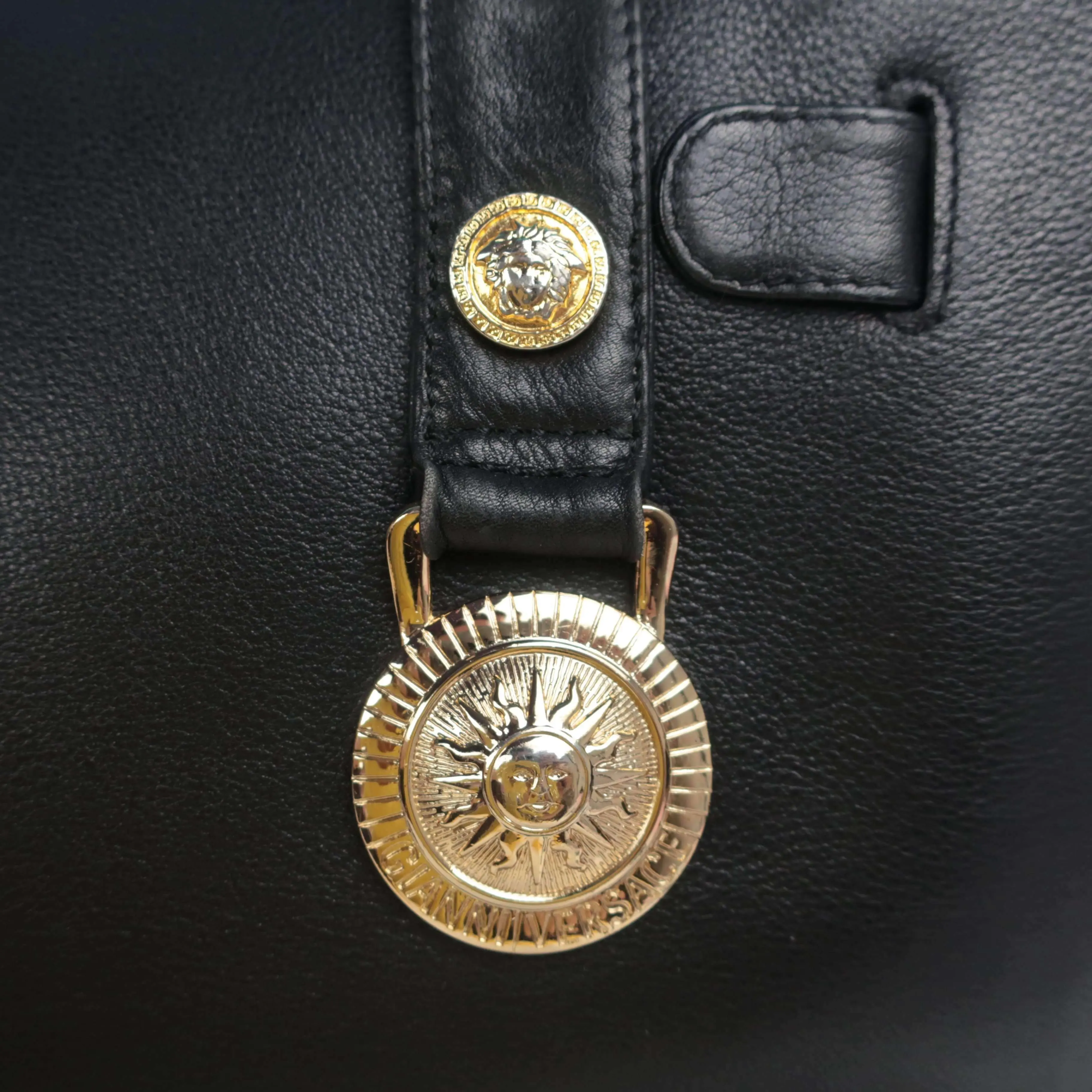 Versace Vintage Black Bag - Image 233