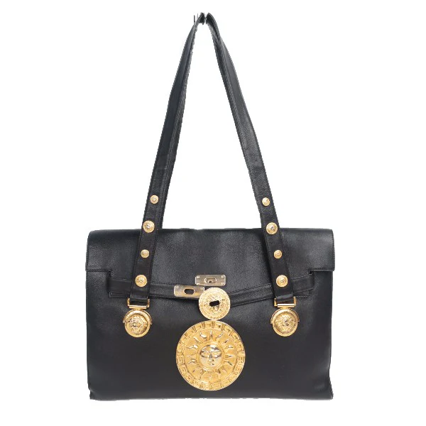 Versace Vintage Black Bag - Image 242