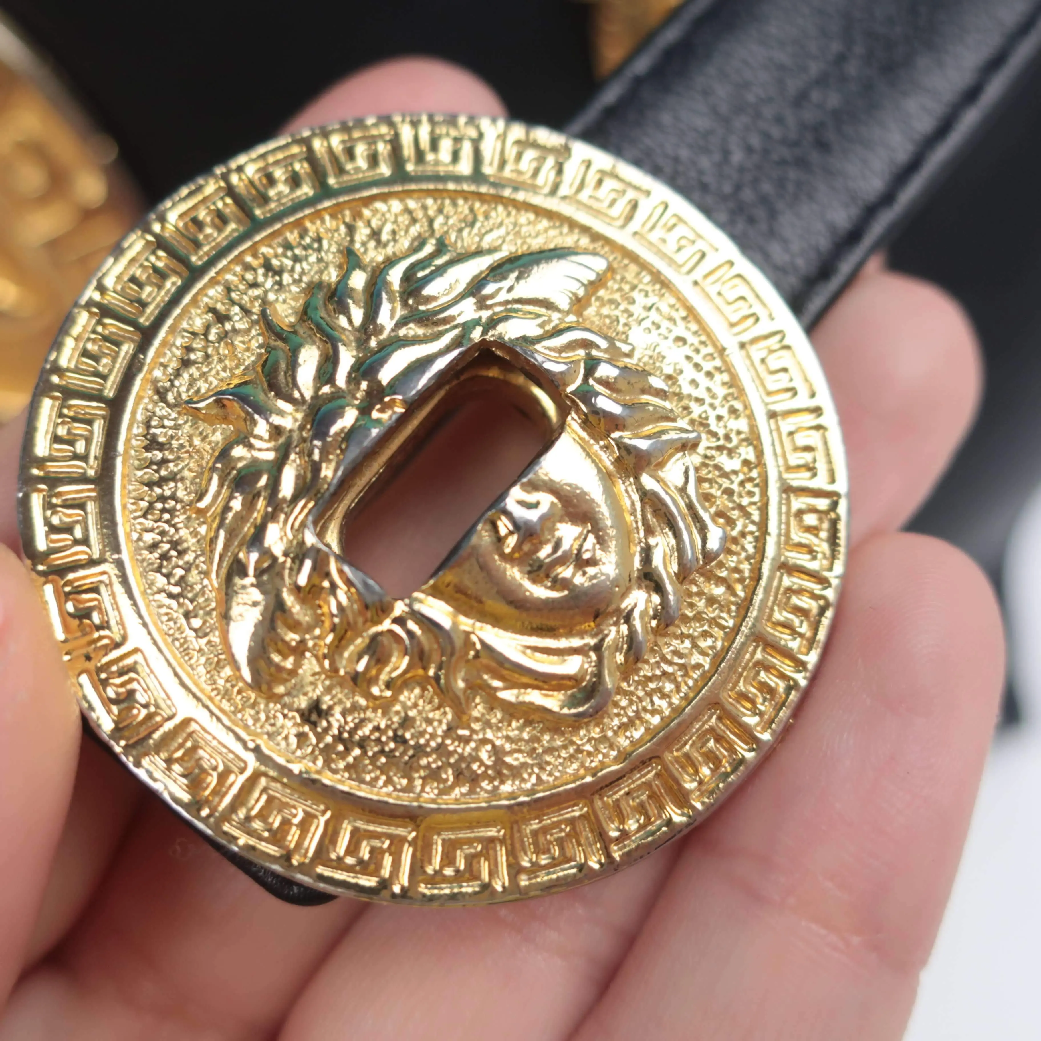 Versace Vintage Black Bag - Image 30