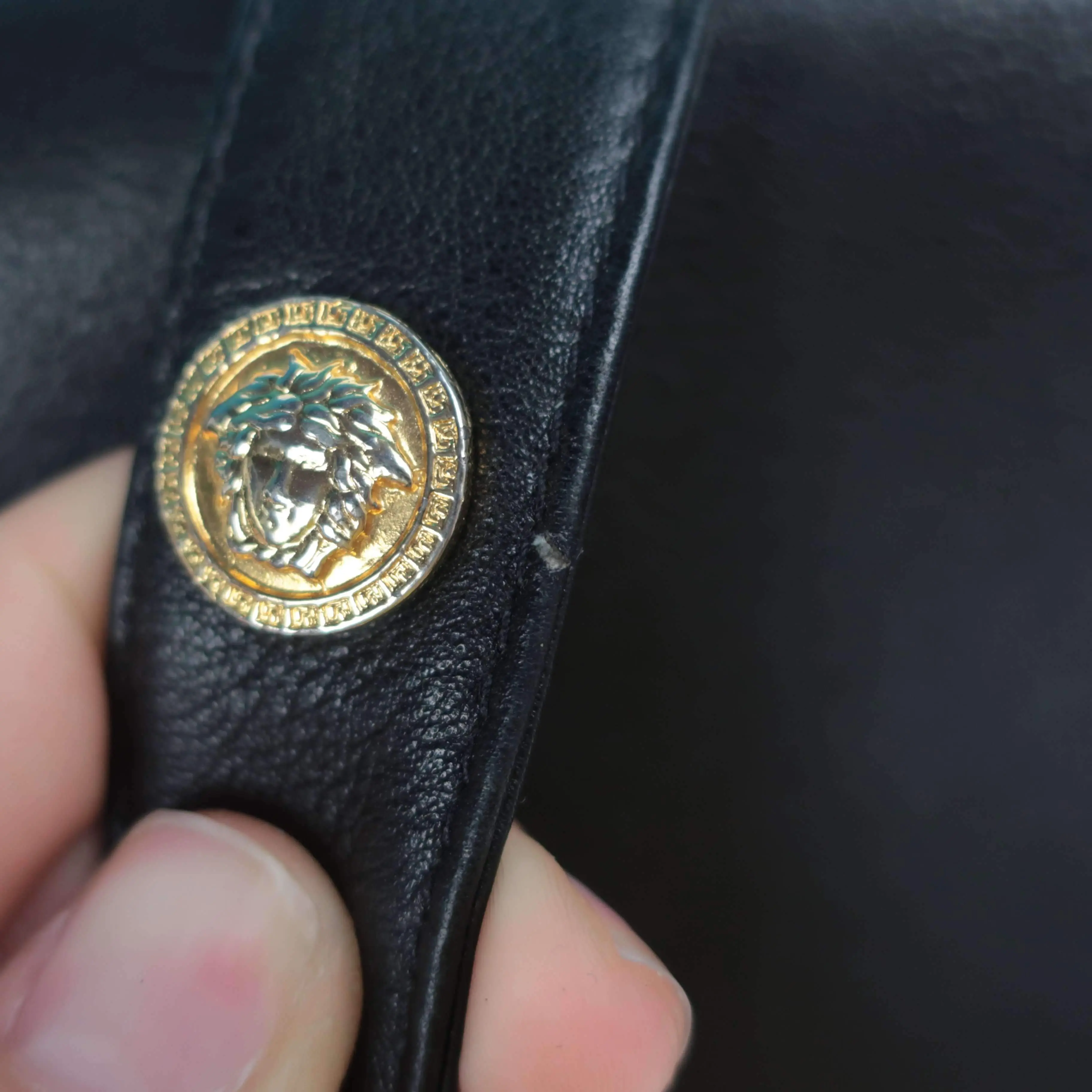 Versace Vintage Black Bag - Image 42
