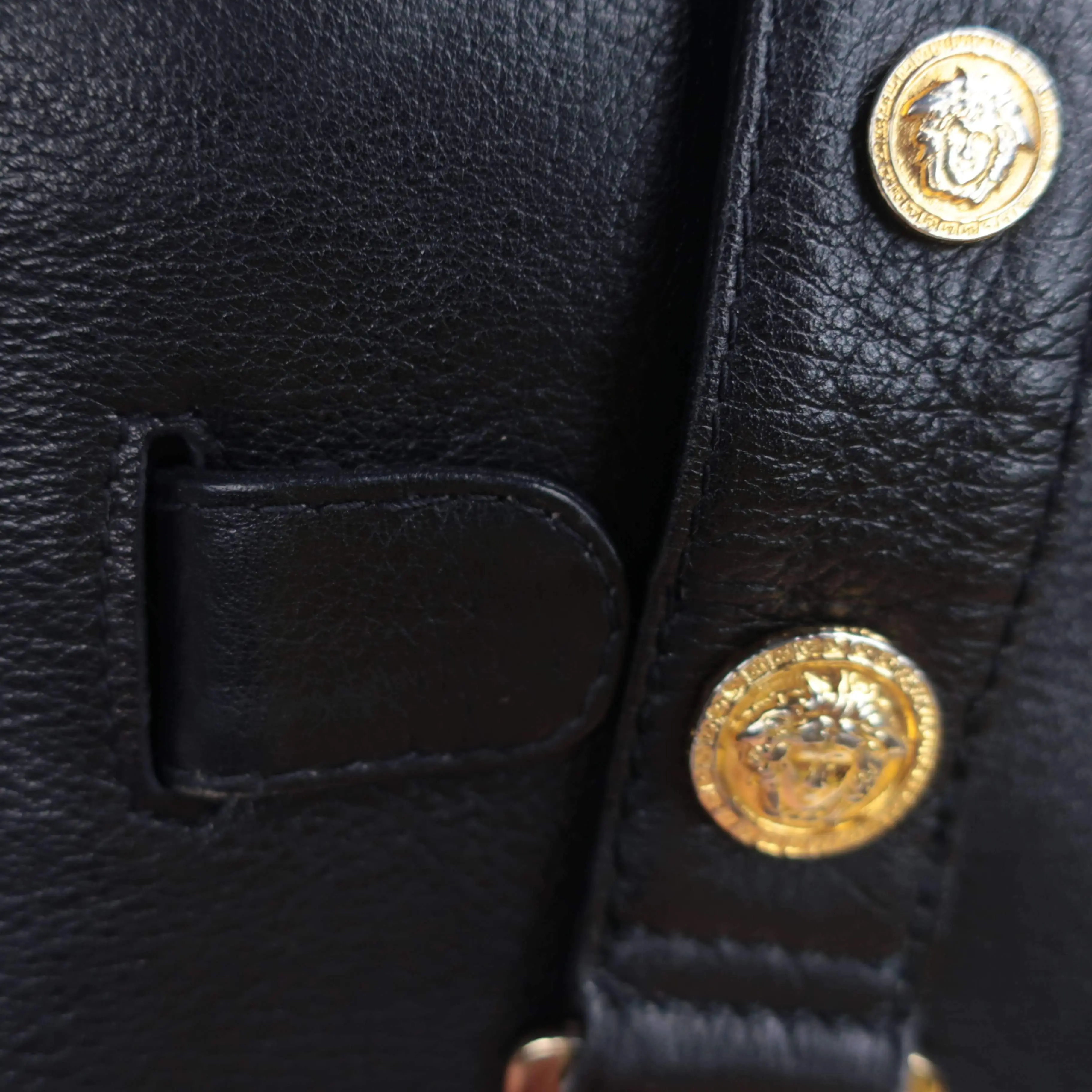 Versace Vintage Black Bag - Image 53