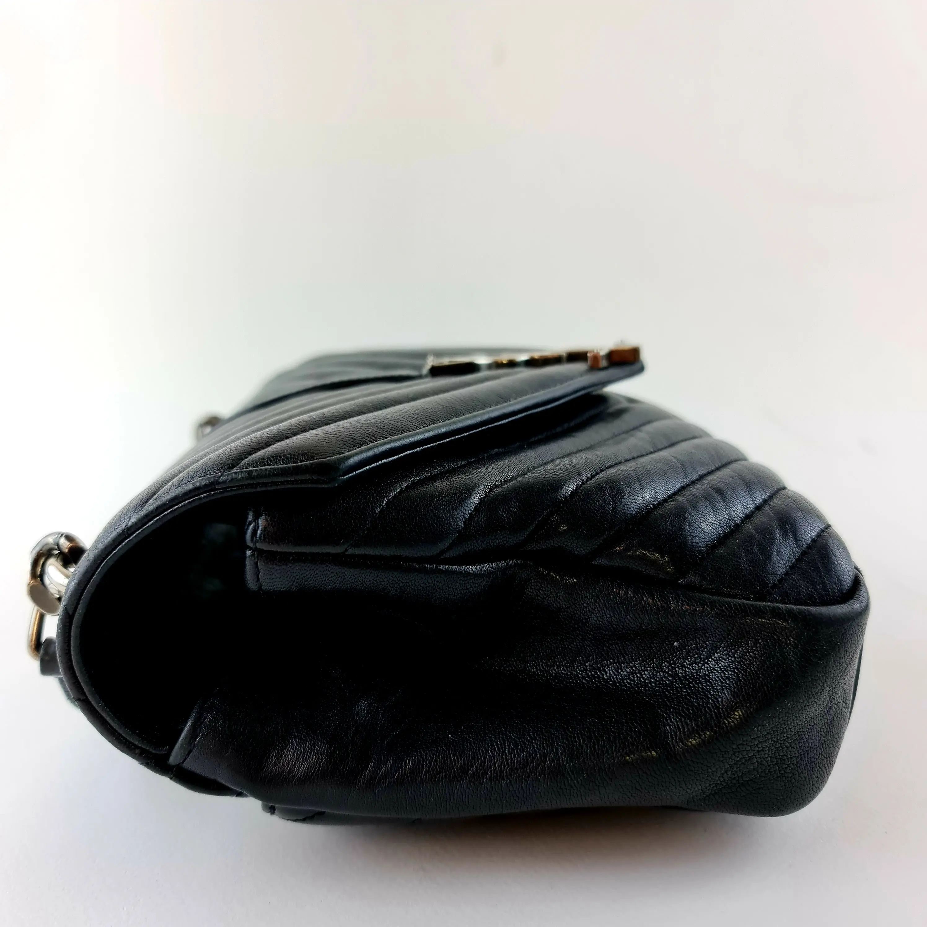 Yves Saint Laurent Black Medium College Bag - Image 9