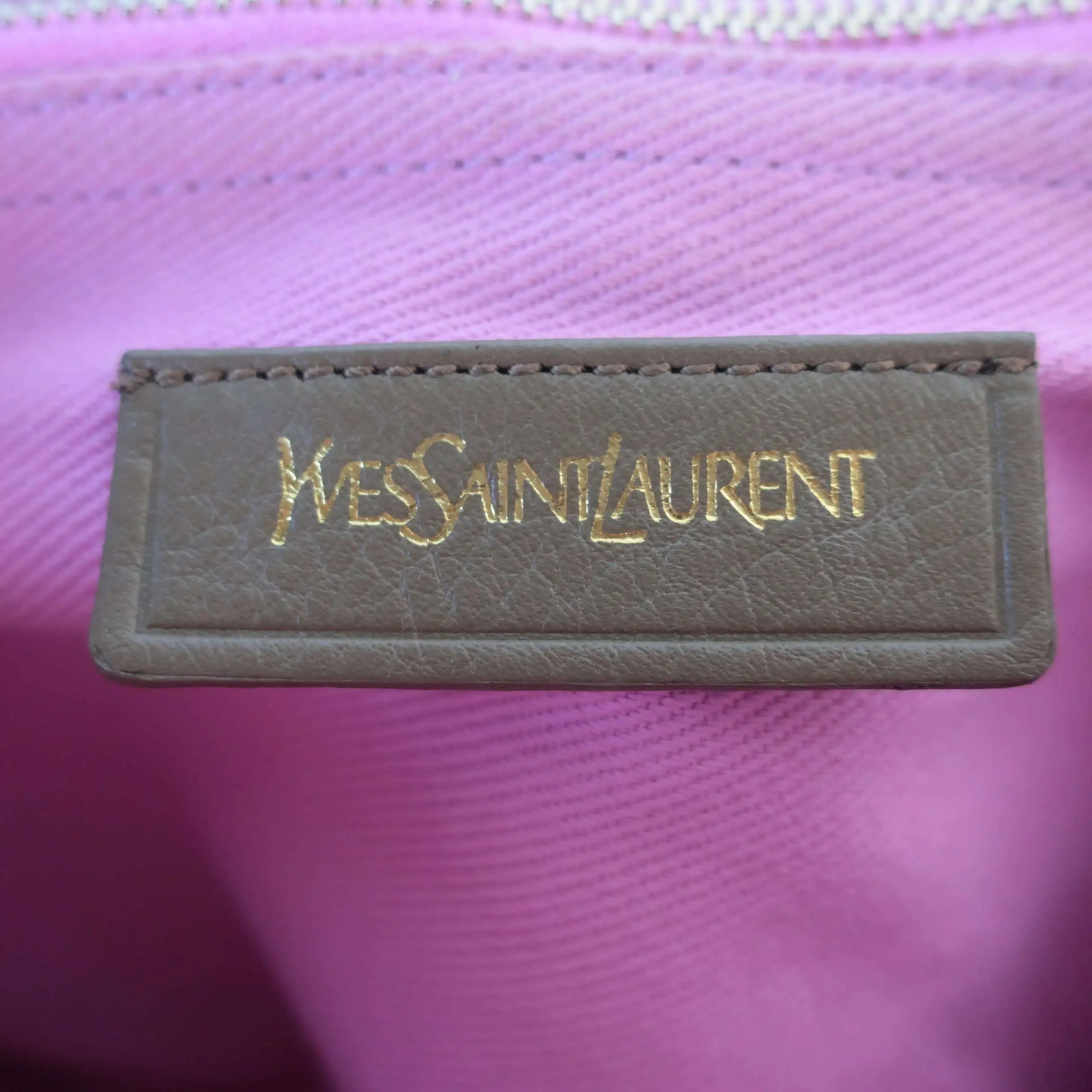 Yves Saint-Laurent Brown/Pink Muse Two Bag - Image 15