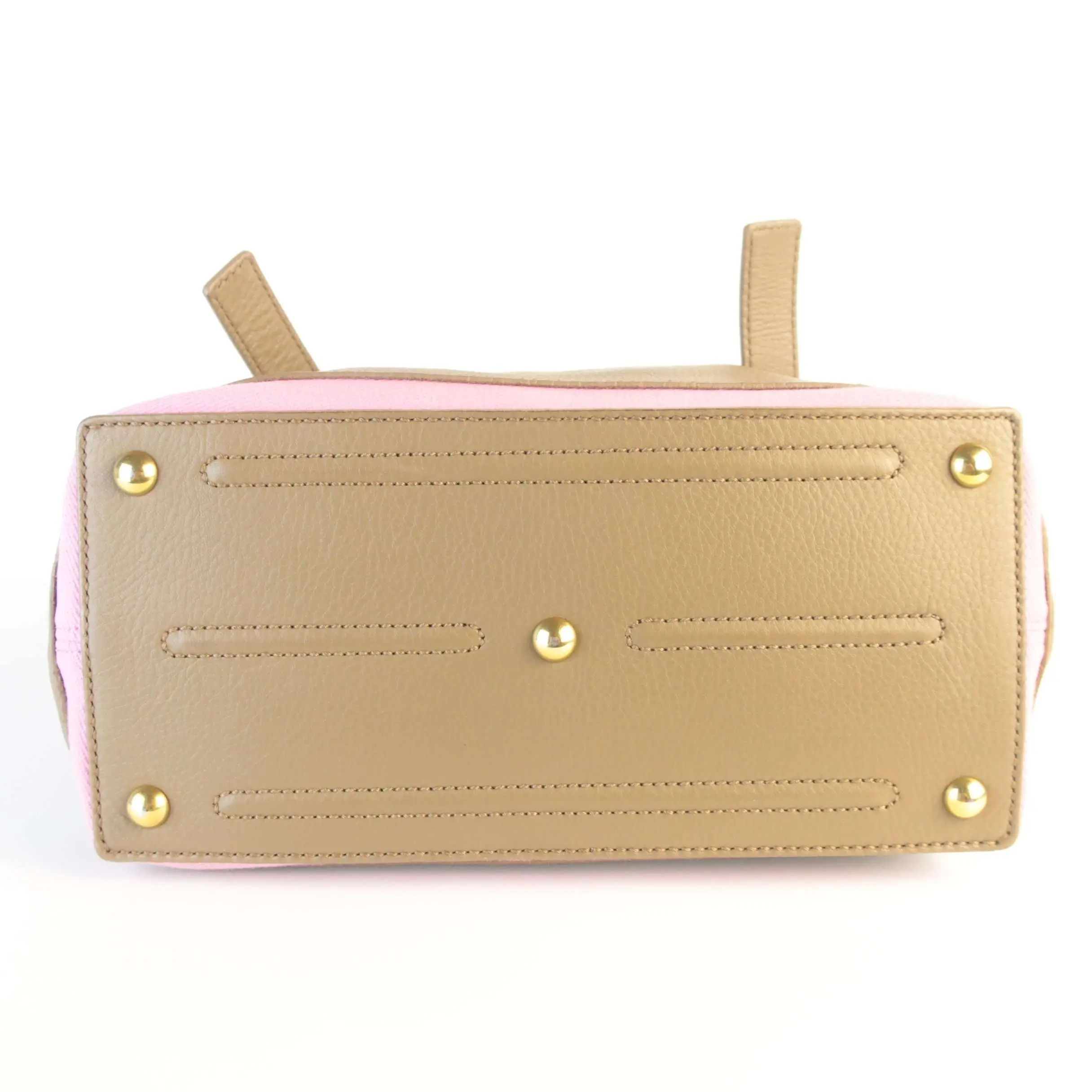 Yves Saint-Laurent Brown/Pink Muse Two Bag - Image 5