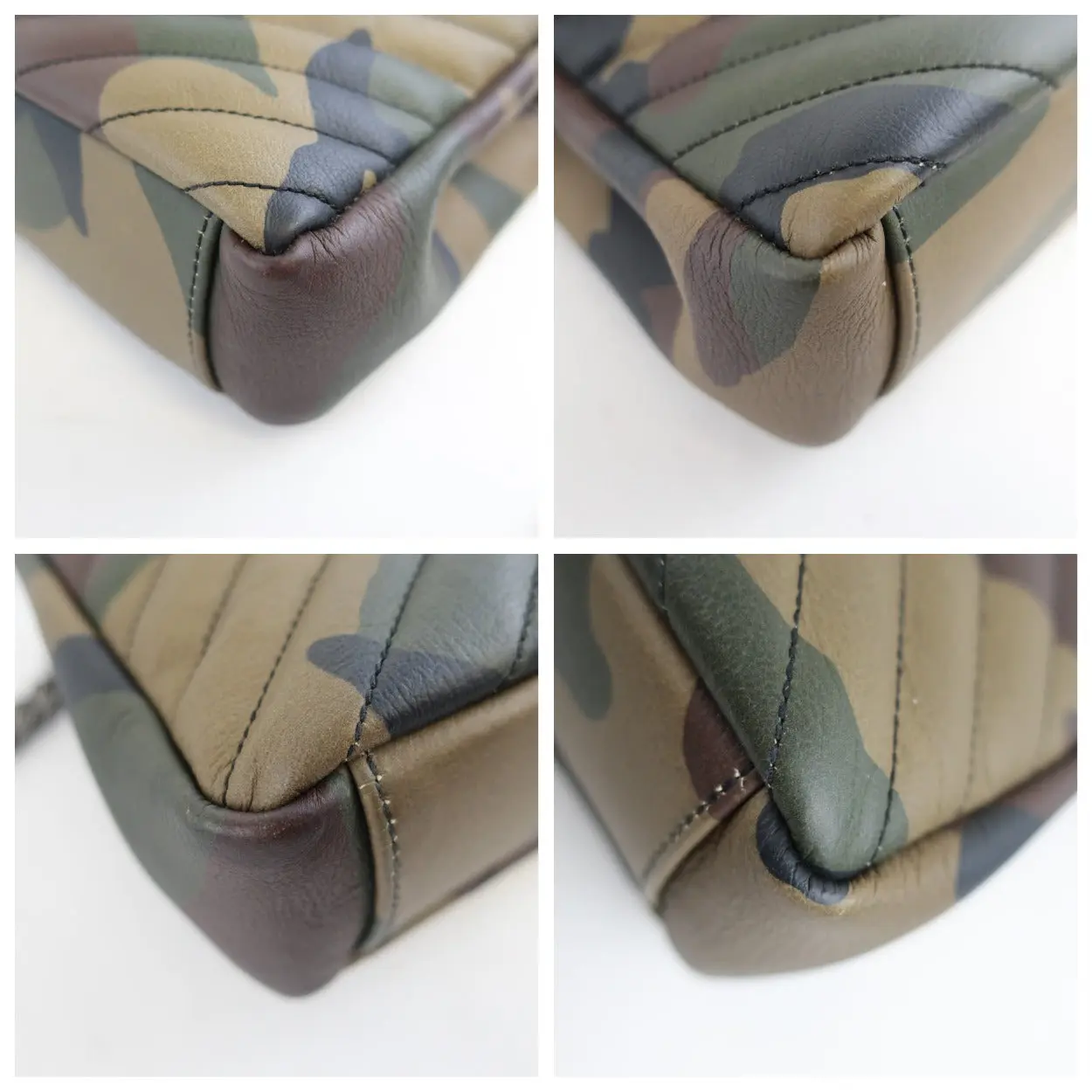 Yves Saint-Laurent Camouflage Medium College Bag - Image 14