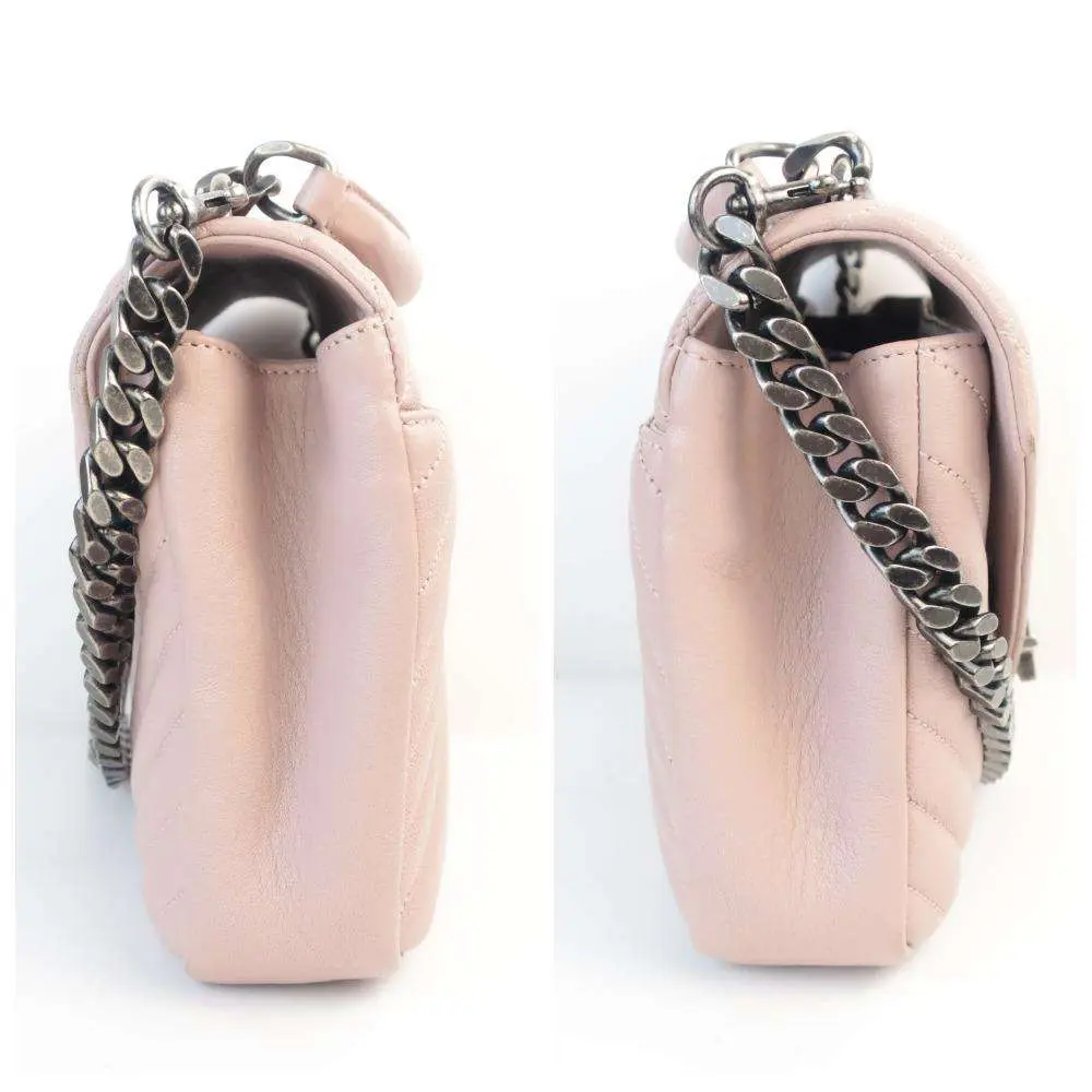 Yves Saint Laurent Pink Medium College Bag - Image 3