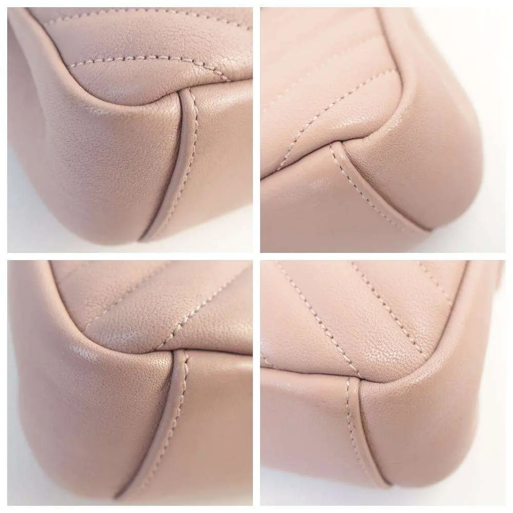 Yves Saint Laurent Pink Medium College Bag - Image 4